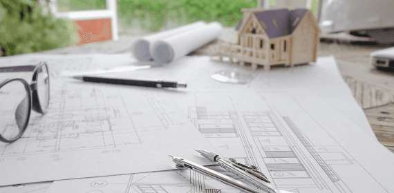 Lên bản vẽ kiến trúc sơ bộ